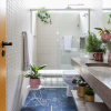 Decore o banheiro com plantas!