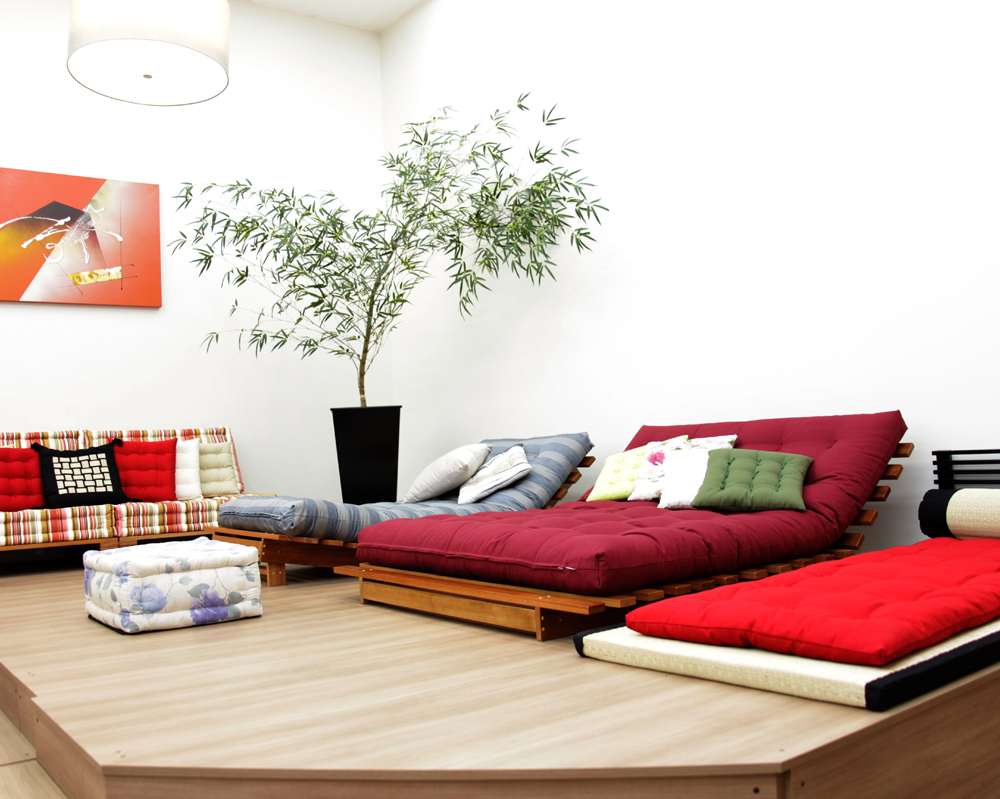 Como decorar usando futon